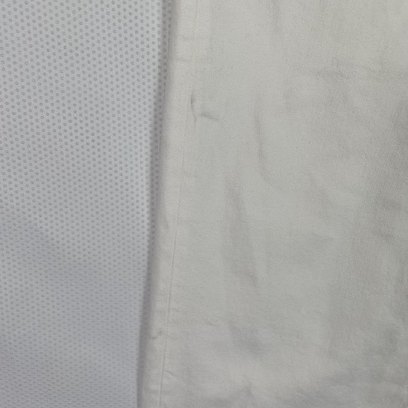 Everlane The Straight Leg High Rise Crop Pant Bone White Plus Size 14 - Picture 6 of 10